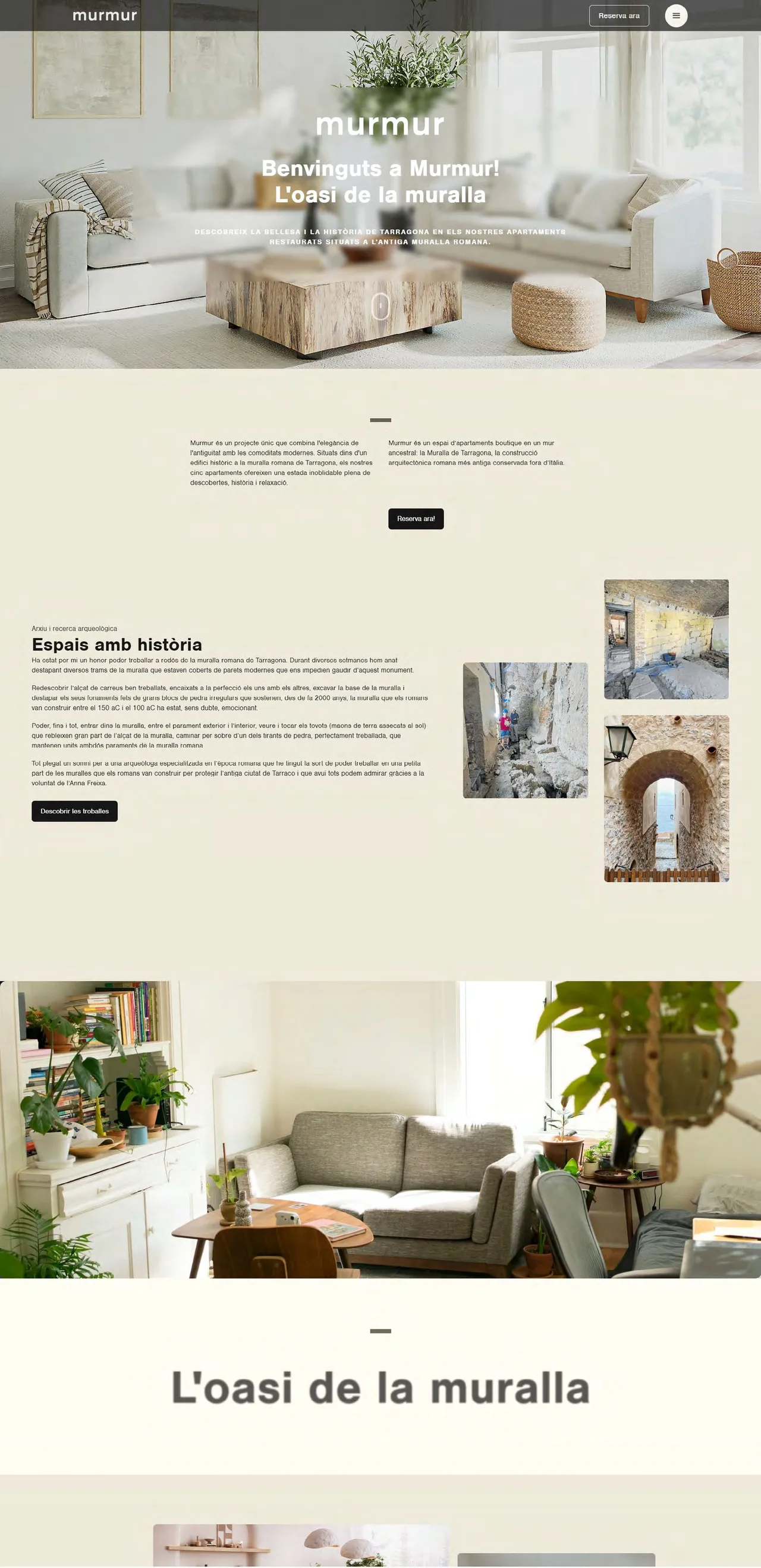 Full-length Murmur home page