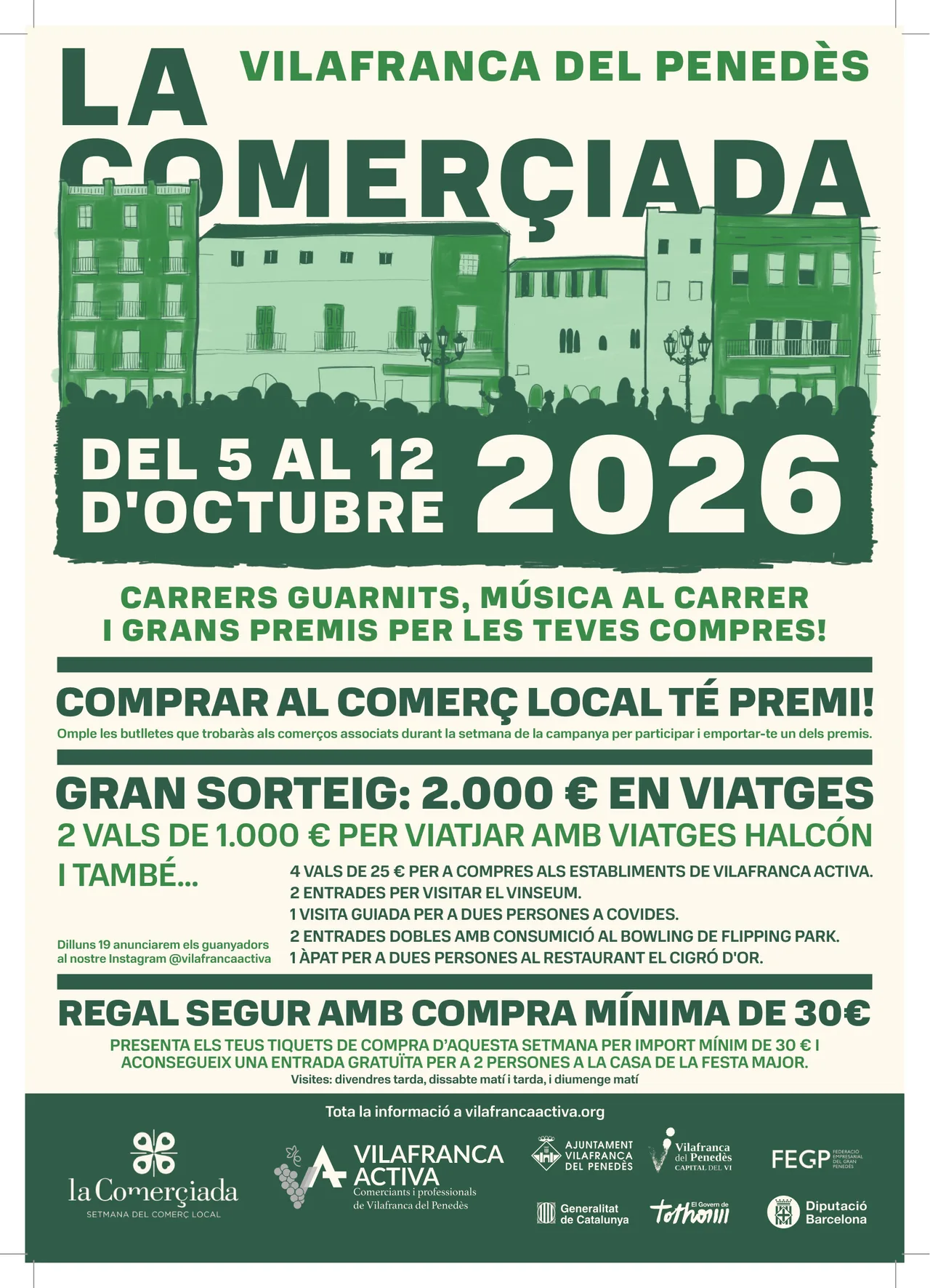 La Comerciada poster for 5 to 12 October 2026